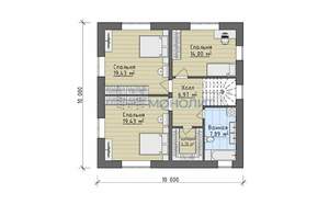 Дом 220м², 2-этажный, участок 6 сот.  