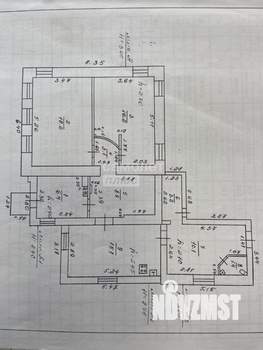 Дом 82м², 1-этажный, участок 838 сот.  