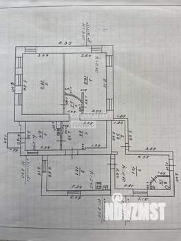 Дом 82м², 1-этажный, участок 8 сот.  