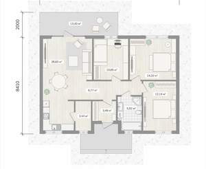 Дом 106м&sup2;, 1-этажный, участок 7 сот.  