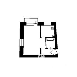 1-к квартира, вторичка, 31м2, 4/5 этаж