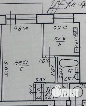 1-к квартира, вторичка, 29м2, 5/5 этаж