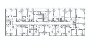 2-к квартира, строящийся дом, 54м2, 13/15 этаж