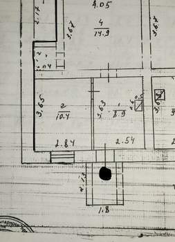 1-к квартира, вторичка, 36м2, 2/2 этаж