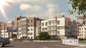 1-к квартира, строящийся дом, 37м2, 2/5 этаж