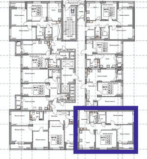 3-к квартира, вторичка, 76м2, 12/18 этаж