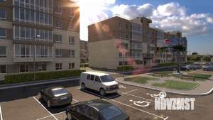 1-к квартира, строящийся дом, 34м2, 1/5 этаж