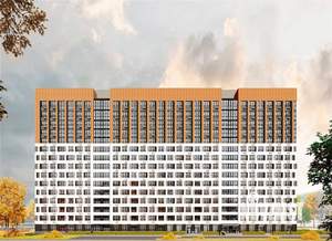 Студия квартира, строящийся дом, 25м2, 13/15 этаж
