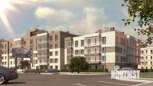 2-к квартира, строящийся дом, 79м2, 2/4 этаж
