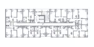1-к квартира, строящийся дом, 28м2, 6/15 этаж
