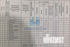 3-к квартира, вторичка, 64м2, 3/10 этаж