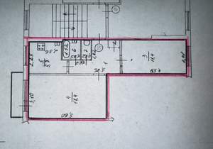 2-к квартира, вторичка, 44м2, 5/5 этаж