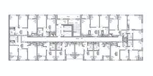 2-к квартира, строящийся дом, 54м2, 8/15 этаж