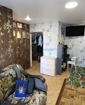 1-к квартира, вторичка, 30м2, 4/4 этаж