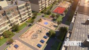 1-к квартира, строящийся дом, 46м2, 3/5 этаж