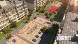 1-к квартира, строящийся дом, 34м2, 1/5 этаж