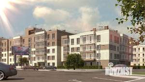 1-к квартира, строящийся дом, 37м2, 3/5 этаж