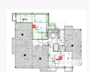 2-к квартира, сданный дом, 79м2, 2/5 этаж