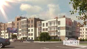 1-к квартира, строящийся дом, 37м2, 2/5 этаж