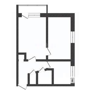 2-к квартира, вторичка, 40м2, 3/5 этаж