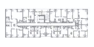 3-к квартира, строящийся дом, 56м2, 15/15 этаж