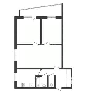 3-к квартира, вторичка, 50м2, 3/9 этаж