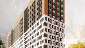 2-к квартира, строящийся дом, 55м2, 2/15 этаж