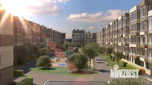 1-к квартира, строящийся дом, 37м2, 2/5 этаж