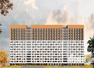 2-к квартира, строящийся дом, 55м2, 7/15 этаж