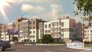 1-к квартира, строящийся дом, 37м2, 2/5 этаж