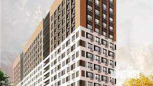 3-к квартира, строящийся дом, 73м2, 2/15 этаж