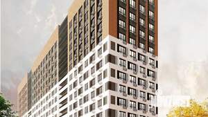 2-к квартира, строящийся дом, 55м2, 15/15 этаж